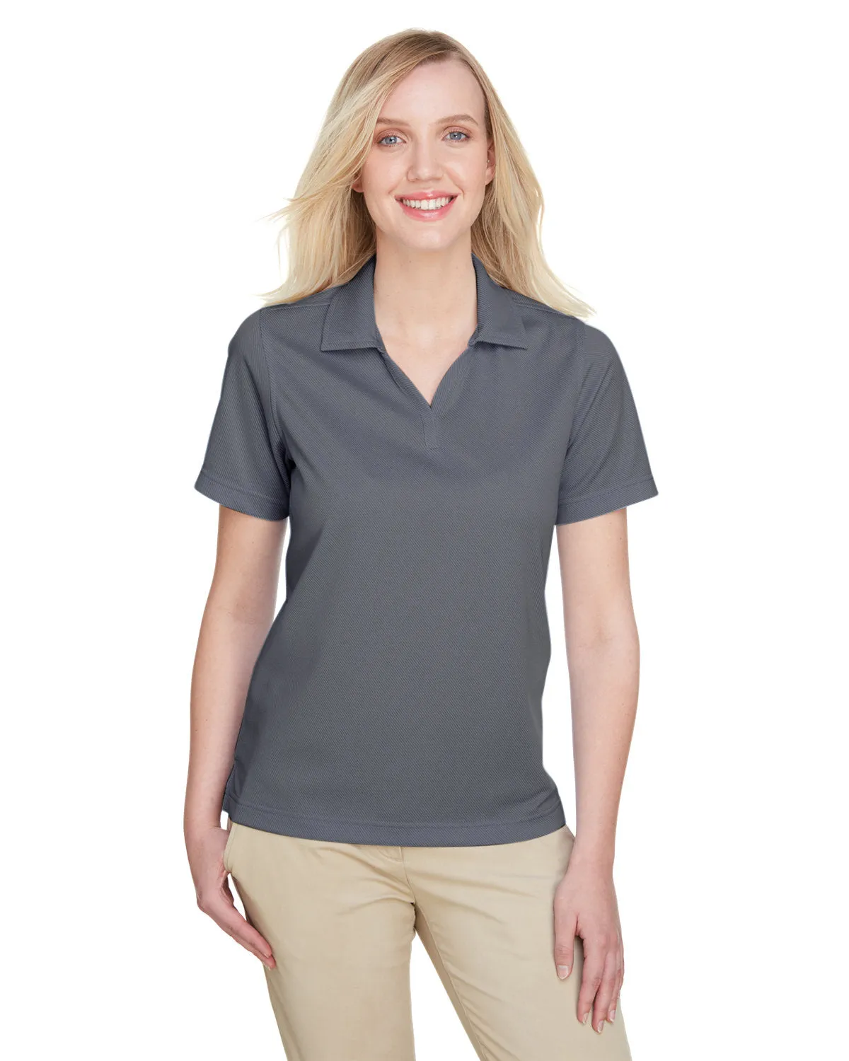 UltraClub UC102W Ladies' Cavalry Twill Performance Polo