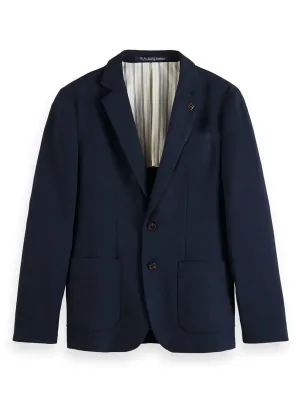 Unstructured Classic Blazer: Night Check