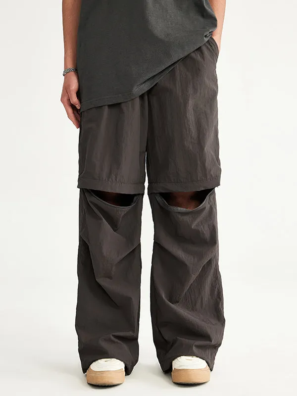 Waterproof Detachable Shorts/Pants in Brown Color