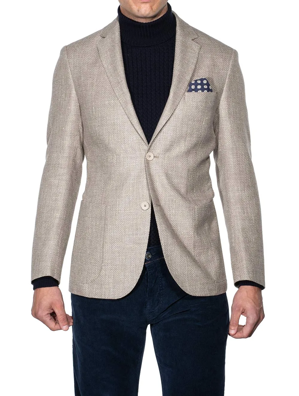 Weave Sports Jacket Beige