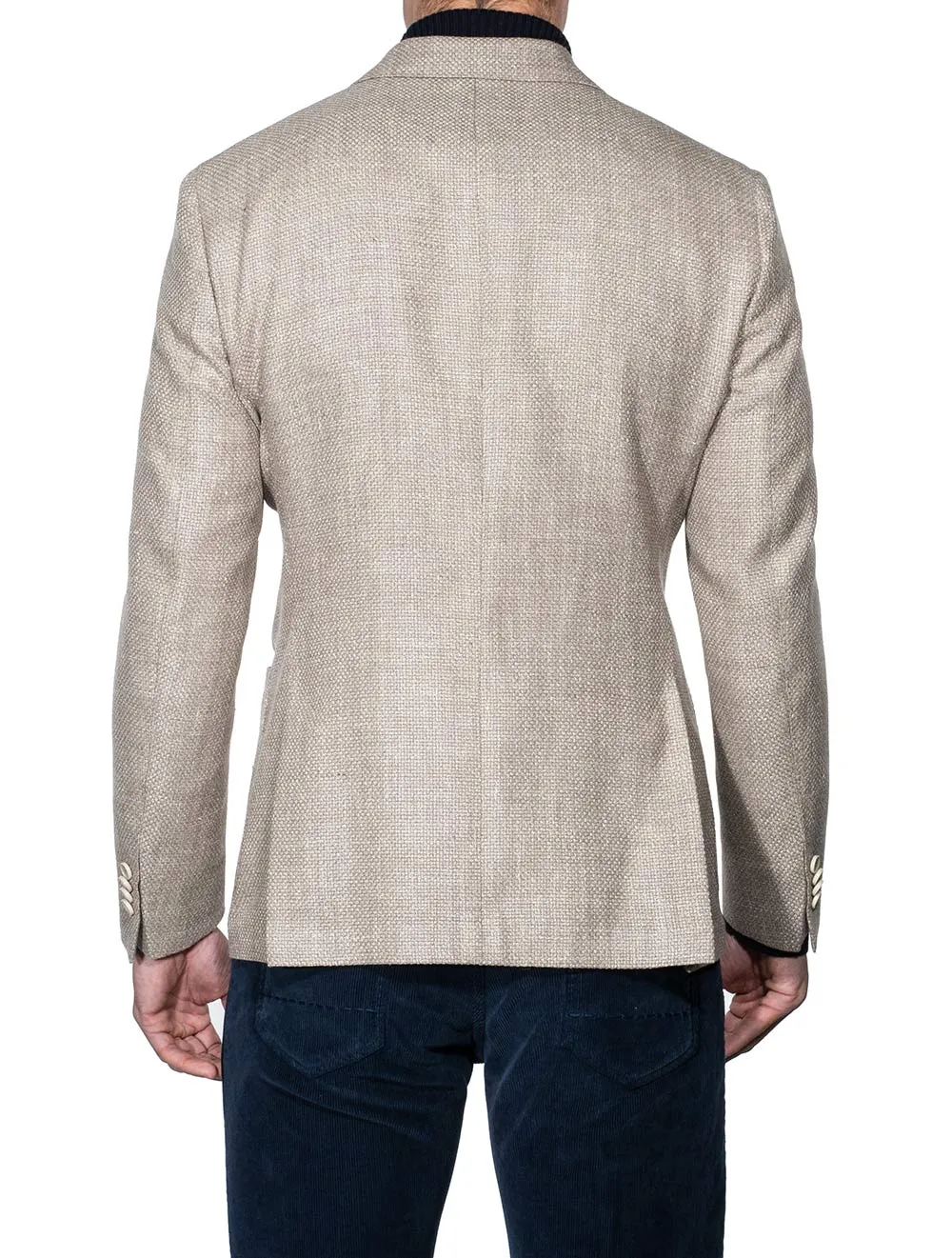 Weave Sports Jacket Beige