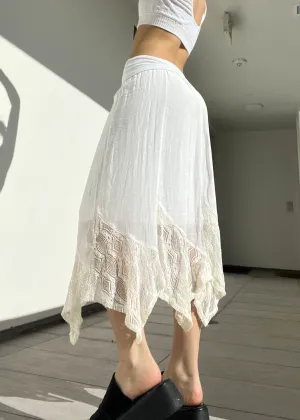 Y2k Lace Trim Fairy Skirt (S-M)